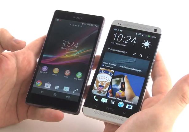 HTC One vs Sony Xperia Z - porównanie wyglądu i wykonania