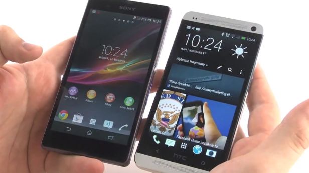 HTC One vs Sony Xperia Z - porównanie wyglądu i wykonania 1
