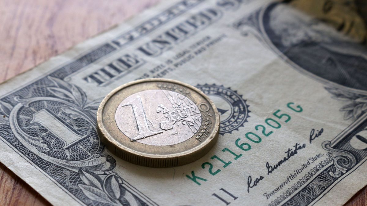 Generic image of dollars and euros. (Photo by Carol Smiljan/NurPhoto via Getty Images)