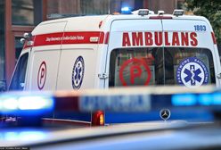 Karambol w centrum Krakowa. 4-latek zabrany do szpitala