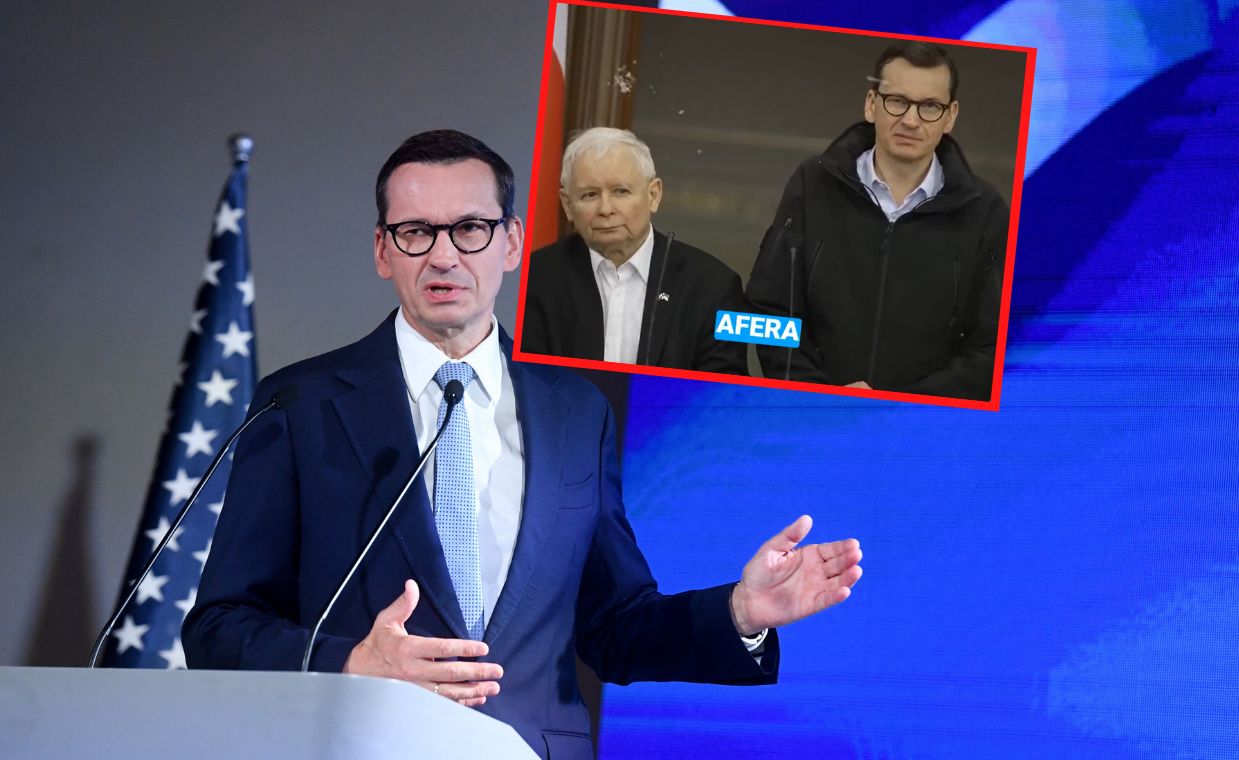 Kuriozalny nocny wpis Morawieckiego. Jest odpowiedź PO