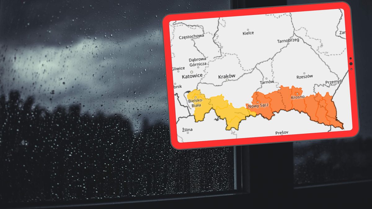 IMGW wydało ostrzeżenia dla południowych krańców Polski