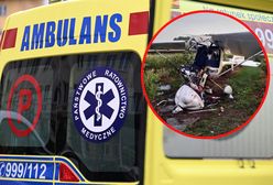 Katastrofa awionetki. Pilot nie żyje