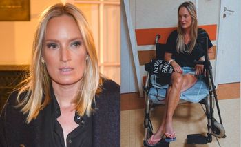 Kaja Śródka wylądowała w szpitalu. Zamieściła zdjęcie na wózku inwalidzkim: "Codzienność zamienia się w czarną komedię"