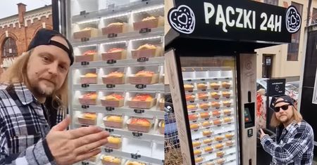 Pierwszy taki automat. Stanął w polskim mieście i oferuje słodkości. Cena poraża