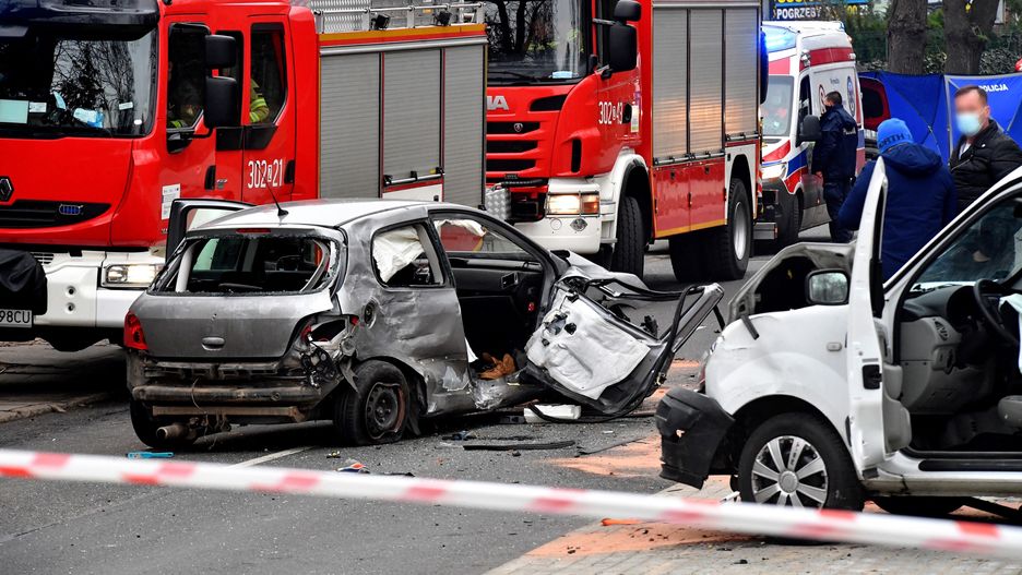 Szczecin. Tragiczny wypadek. Jeden z kierowców zaczął uciekać