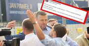 W sieci wrze po zakłóceniu konferencji Tuska. "Wysłano bojówki z TVP"