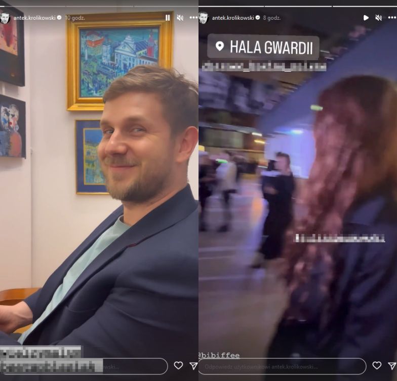 Antek Królikowski pokazał na Instagramie nagranie z ukochaną