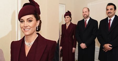Kate Middleton znów pokazała się publicznie. Razem z Williamem powitali emira Kataru i jego żonę