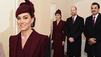 Kate Middleton znów pokazała się publicznie. Razem z Williamem powitali emira Kataru i jego żonę