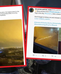 Ogromny pożar koło Moskwy. Największa taka fabryka