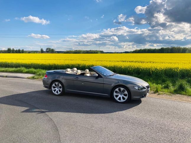 Piękna pogoda, wiatr we włosach i BMW Serii 6 - czego chcieć więcej?