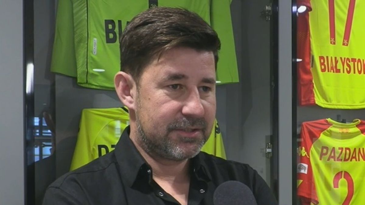 Łukasz Masłowski jest dyrektorem sportowym Jagiellonii
