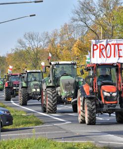 Śląskie. Protest rolników powodem utrudnień w ruchu