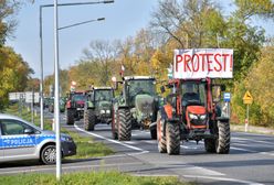 Śląskie. Protest rolników powodem utrudnień w ruchu