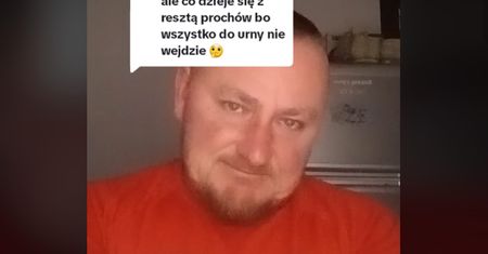 Grabarz o ludzkich prochach, które nie mieszczą się w urnie. "Przesypuje się je"