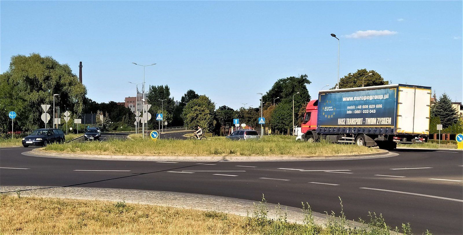Rondo Żwirki i Wigury w Lesznie