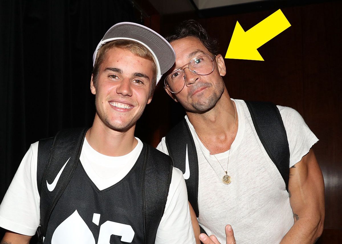 Justin Bieber i Carl Lentz w 2017 r.