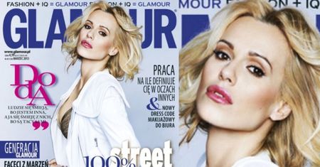 Doda na okładce "Glamour" (NATURALNA?)
