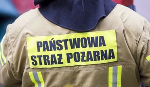 Pożar w Krakowie. Ogień w rozlewni gazu w Nowej Hucie