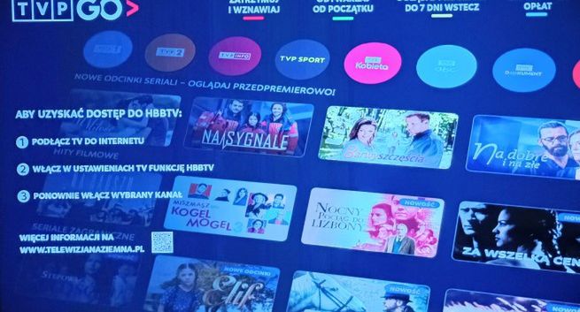 TVP GO testuje w naziemnej telewizji cyfrowej