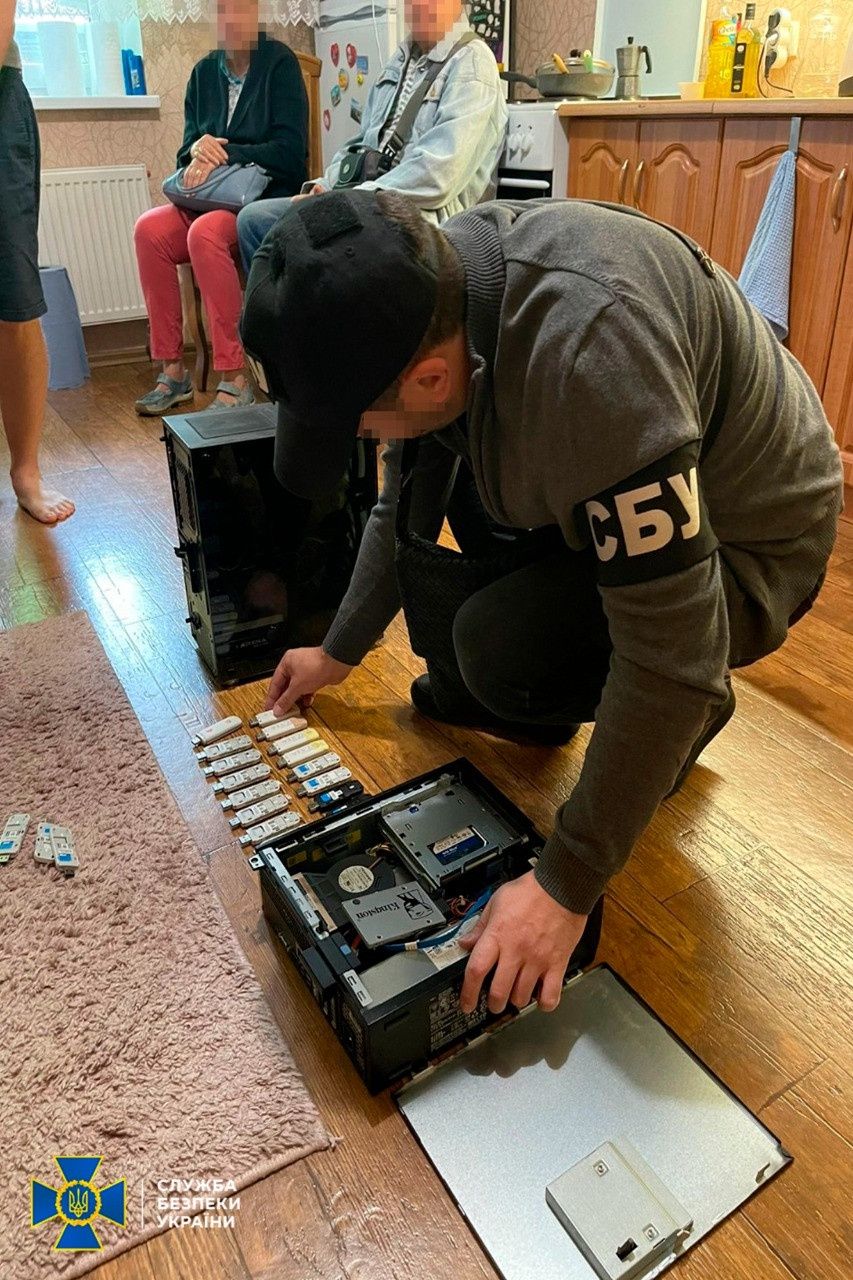 Przejęty sprzęt komputerowy