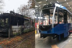 Wrocław. Spalony tramwaj dostanie drugie życie. Trwa jego remont