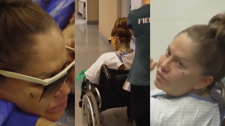 Laluna Unique płacze przed operacją