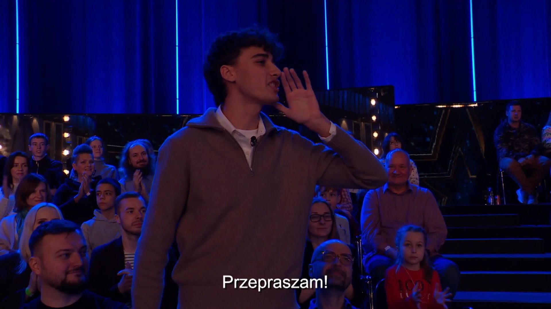 Kadr z programu "Mam talent!"