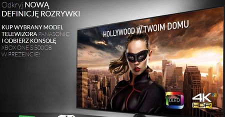 Panasonic dodaje konsole Xbox One S do wybranych telewizorów