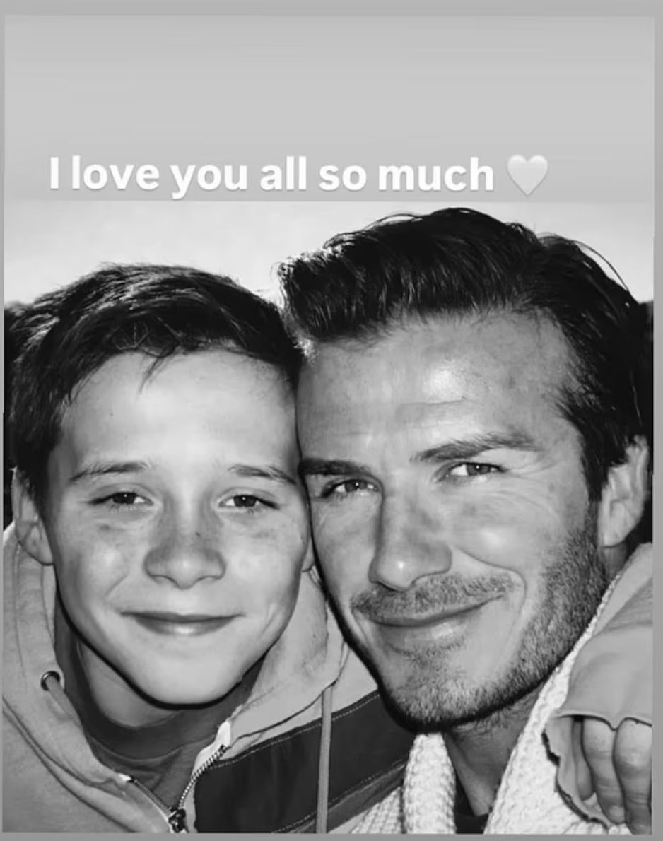 David Beckham na Instagramie