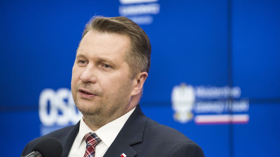 Minister edukacji i nauki Przemysław Czarnek (PiS)