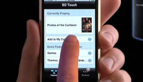 BD Touch pozwala na interakcję iPhone'a z Blu-ray
