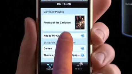 BD Touch pozwala na interakcję iPhone'a z Blu-ray 1