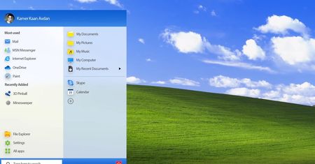 Tak wyglądałby Windows XP, gdyby powstał w 2019 roku