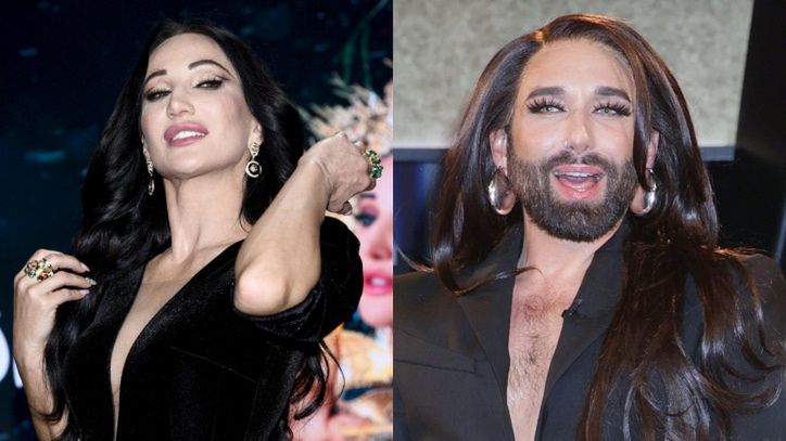 Conchita Wurst zachwycona Justyną Steczkowską
