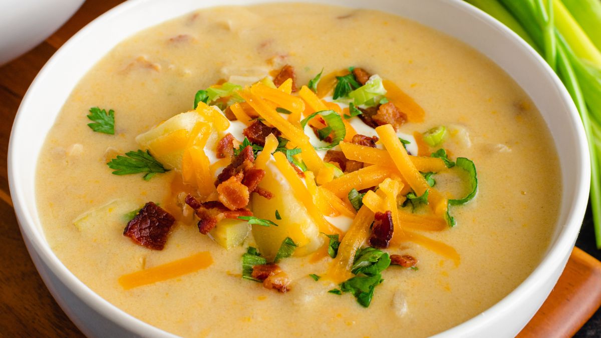 Zupa ziemniaczana z tym dodatkiem smakuje wybornie