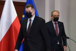 Niedzielski i Czarnek starli się na konferencji z dziennikarzem TVN24