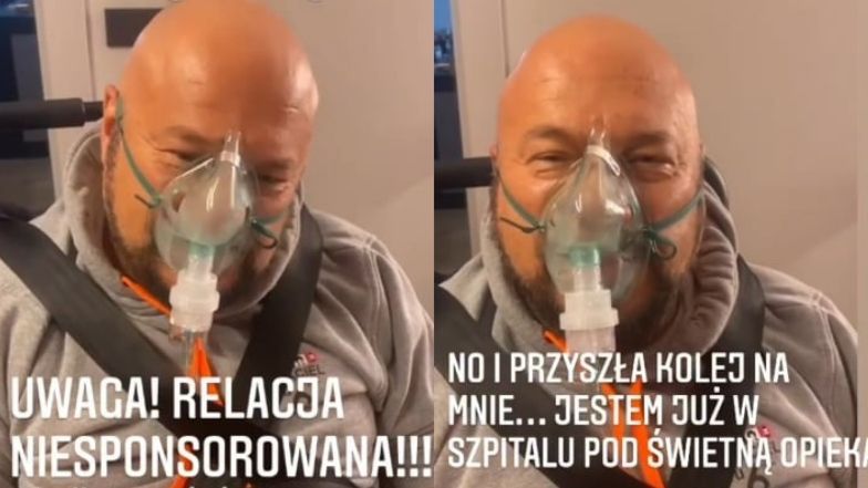 Piotr Gąsowski trafił do szpitala z koronawirusem