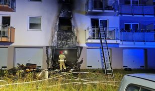 Gdańsk. Dwa nocne pożary przy tej samej ulicy. Jedna osoba w szpitalu