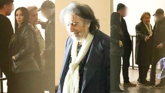 82-letni Al Pacino opuszcza restaurację w Beverly Hills w towarzystwie młodszej o 53 lata ukochanej (ZDJĘCIA)