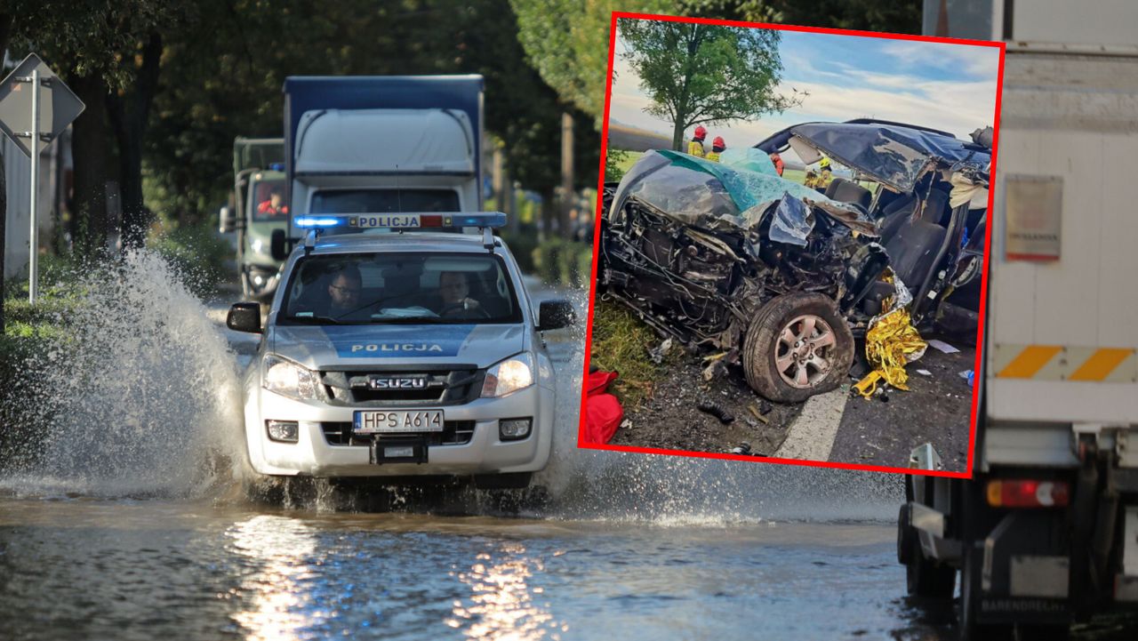 Nie żyje policjant CBŚP. Wypadek na południu Polski