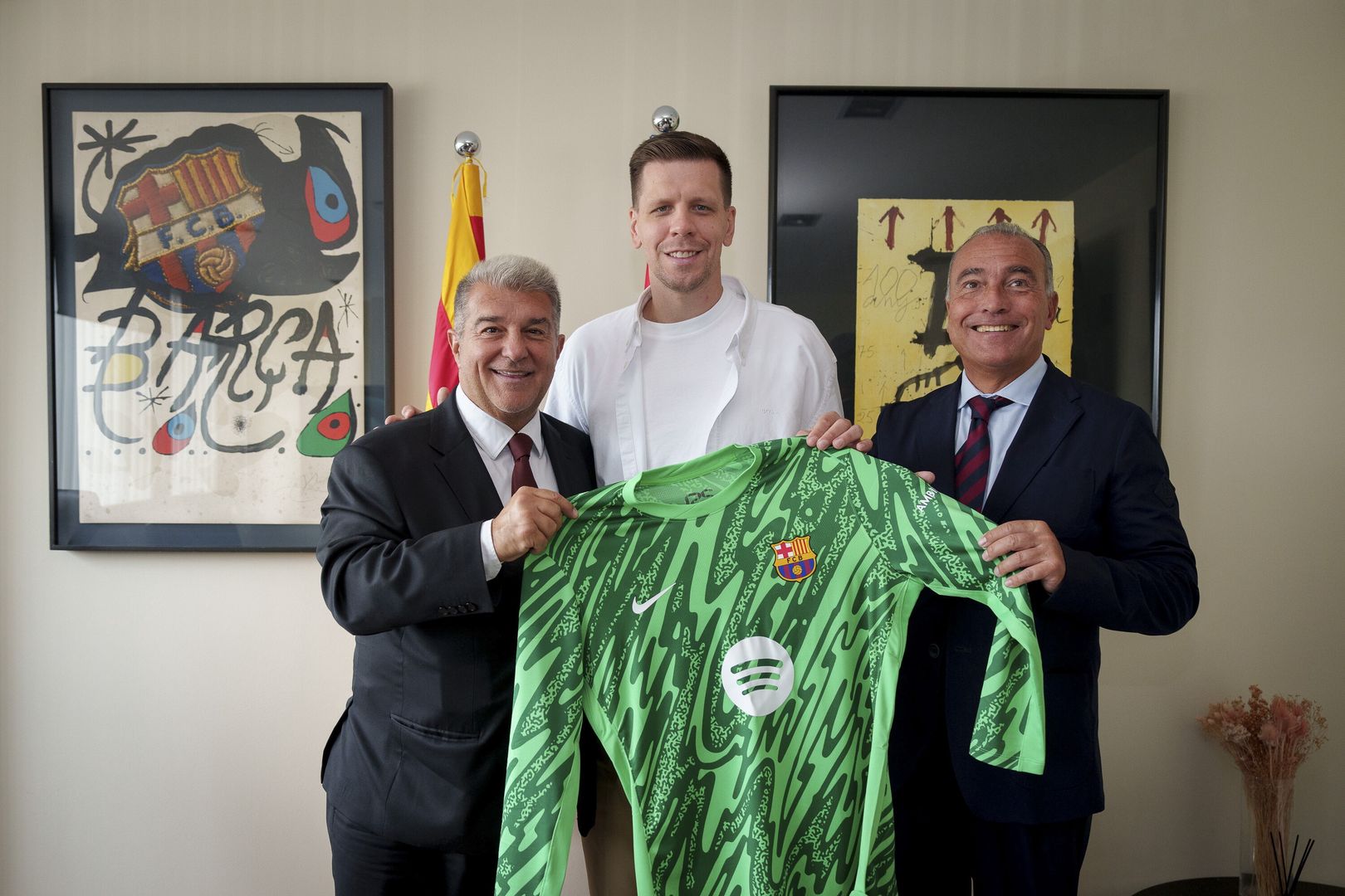 Wojciech Szczęsny nowym bramkarzem klubu FC Barcelona