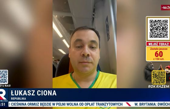 W Republice transmisje radiowe z mundialu. Komentuje Łukasz Ciona