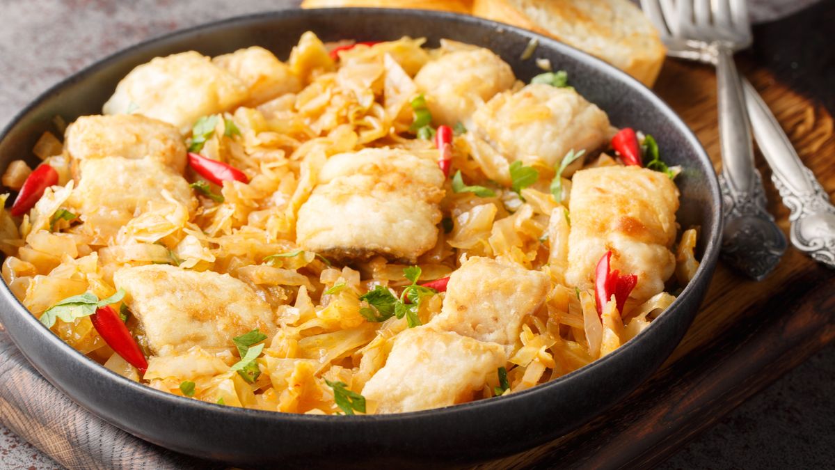 Bigos z rybą często gotowano na Kaszubach