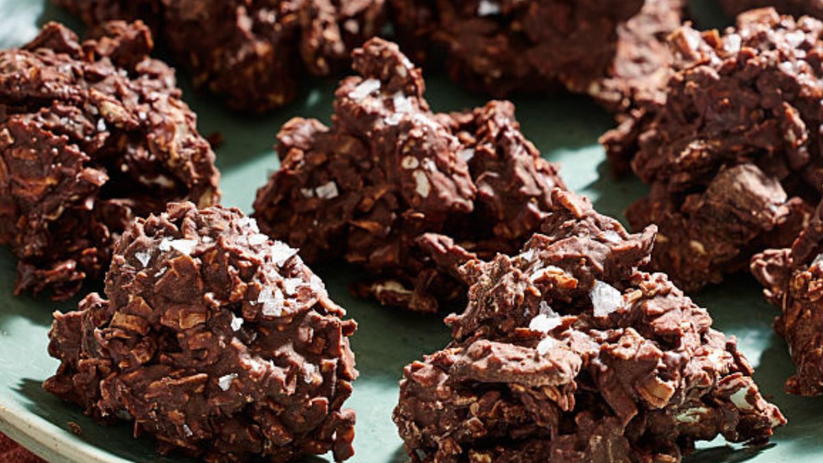 Deser  z płatków kukurydzianych