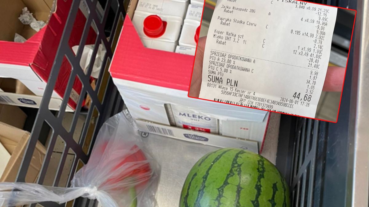 Pani Grażyna wysłała nam zdjęcie rachunku.