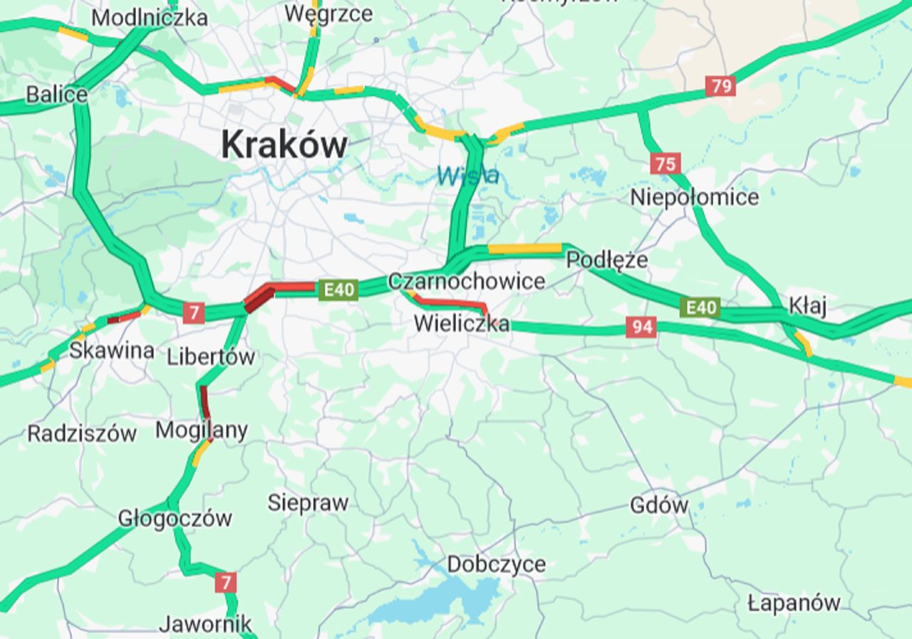 Wypadek na A4. Poważne utrudnienia w Krakowie