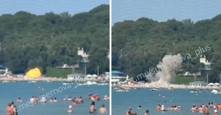Eksplozja na plaży w Rosji. Blisko "pałacu Putina"