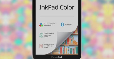 E-booki w kolorze będą wyglądać jeszcze lepiej. Nowy czytnik Pocketbook InkPad Color
